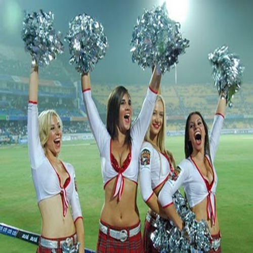 Bollywood Stars in Cricket Ground Full of Joy