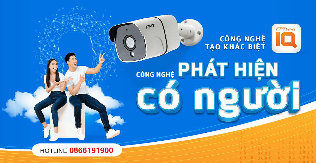 FPT Camera IQ phát hiện chuyển động người