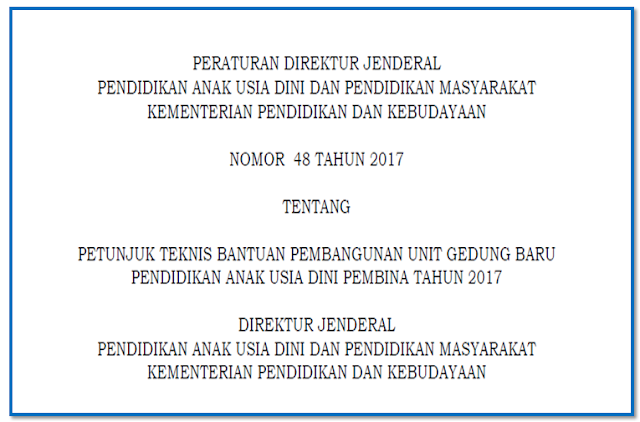 cara mendapatkan bantuan gedung baru PAUD