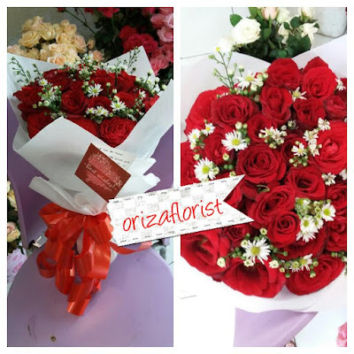 toko bunga mawar merah di surabaya, hand bouquet online surabaya, tempat jual mawar merah di surabaya, 