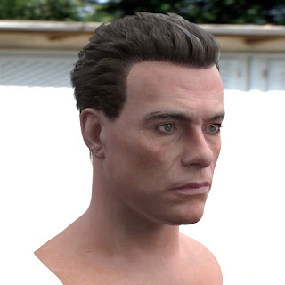 3d model Jean Claude Van Damme