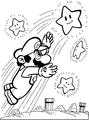 Mario Kart Coloring Pages