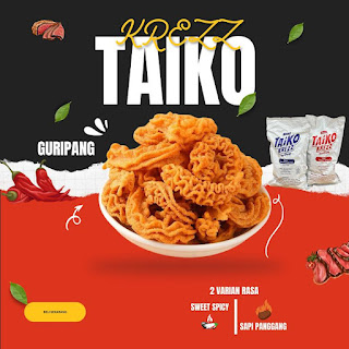 Temukan Taiko Krezz 500g/1000g  Keripik Gurita Octopus Roasted Snack camilan seharga Rp. 25.999 Dapatkan sekarang juga di Krinkz.co!