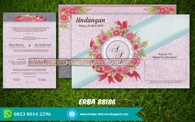 Download Undangan ERBA 88186 Format CorelDRAW