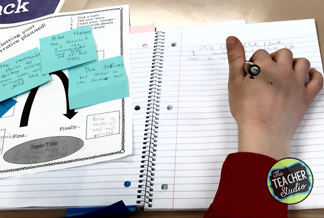 Helping student with narrative writing is so important. Using prewriting and planning strategies paired with teacher modeling and writing lessons that stress description, writing dialogue, and story elements can help create great narratives.  Also key is teaching revision strategies that can help writers improve their writing.  Perfect for grade 3 writing, grade 4 writing, grade 5 writing, third grade writing, fourth grade writing, fifth grade writing, teaching narrative writing, writing lessons, writing anchor charts