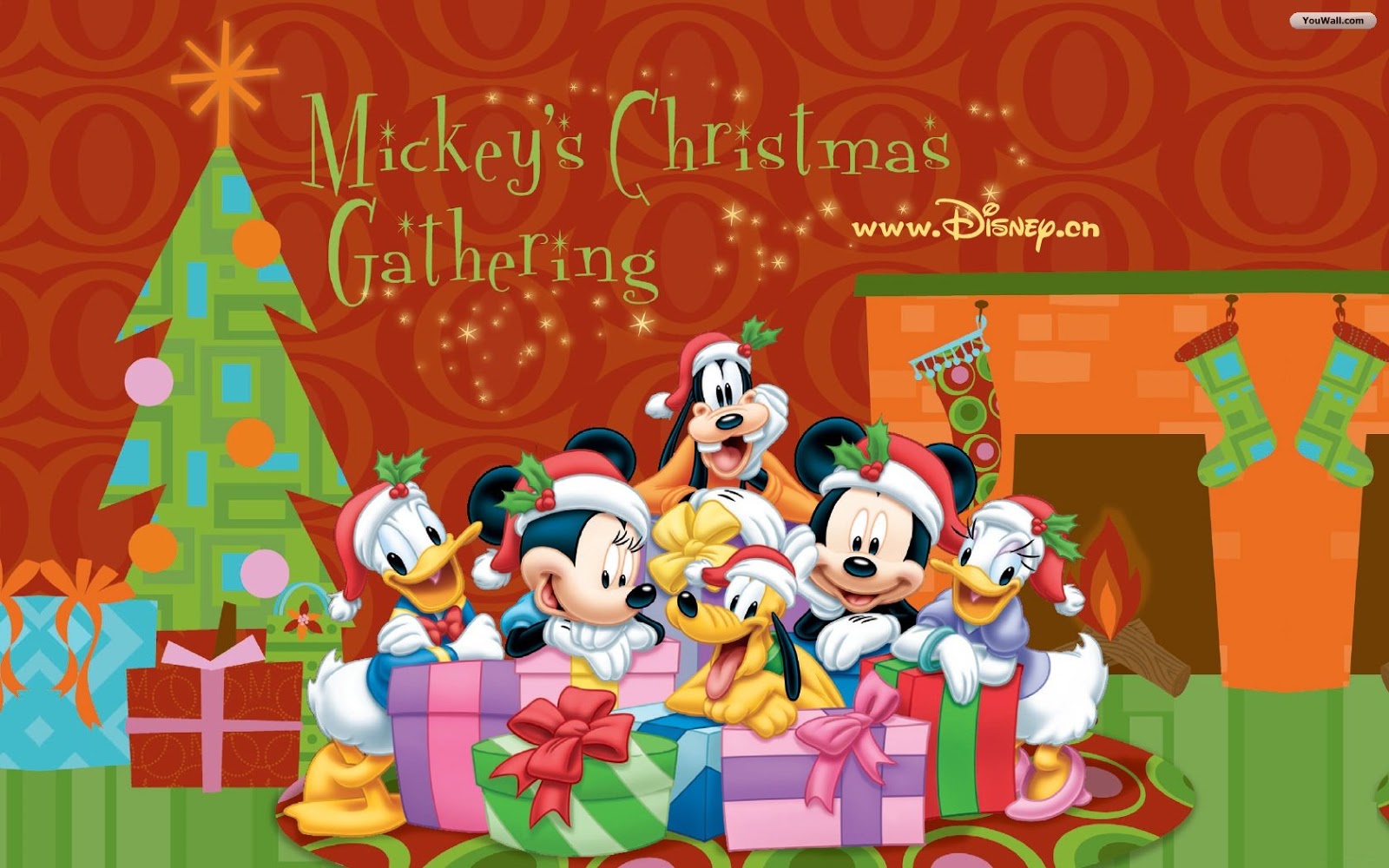 Disney Christmas Wallpapers  Wallpaper Mansion