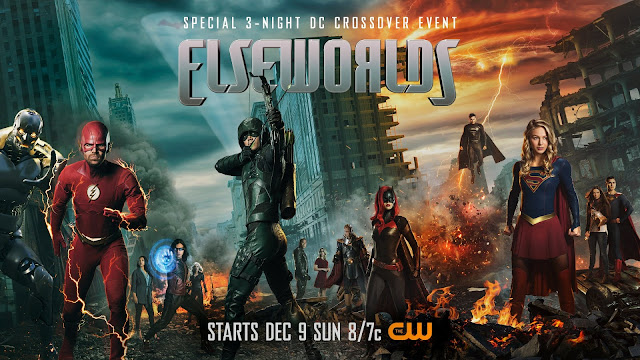 CW Elseworlds crossover poster