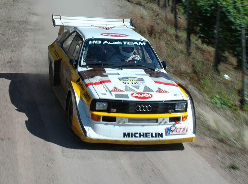 Audi Quattro Turbo 06 vit rias Gwynedd Uk Darryl WeidnerPhil Short