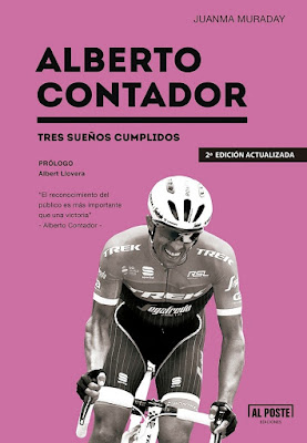 Regalos originales para ciclistas: Alberto Contador tres sueños libro