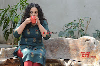 Nithya Menon promotes her latest movie in Green Tight Dress ~  Exclusive Galleries 025.jpg