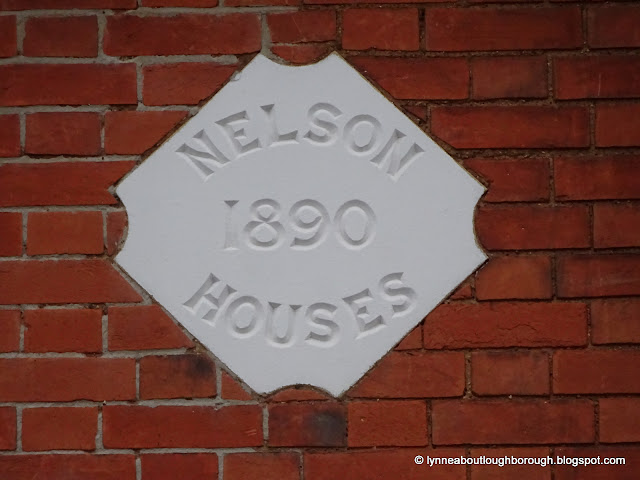 Nelson House plaque, showing construction date of 1890