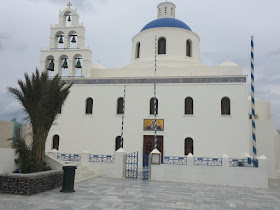 Main square of Oia, Santorini