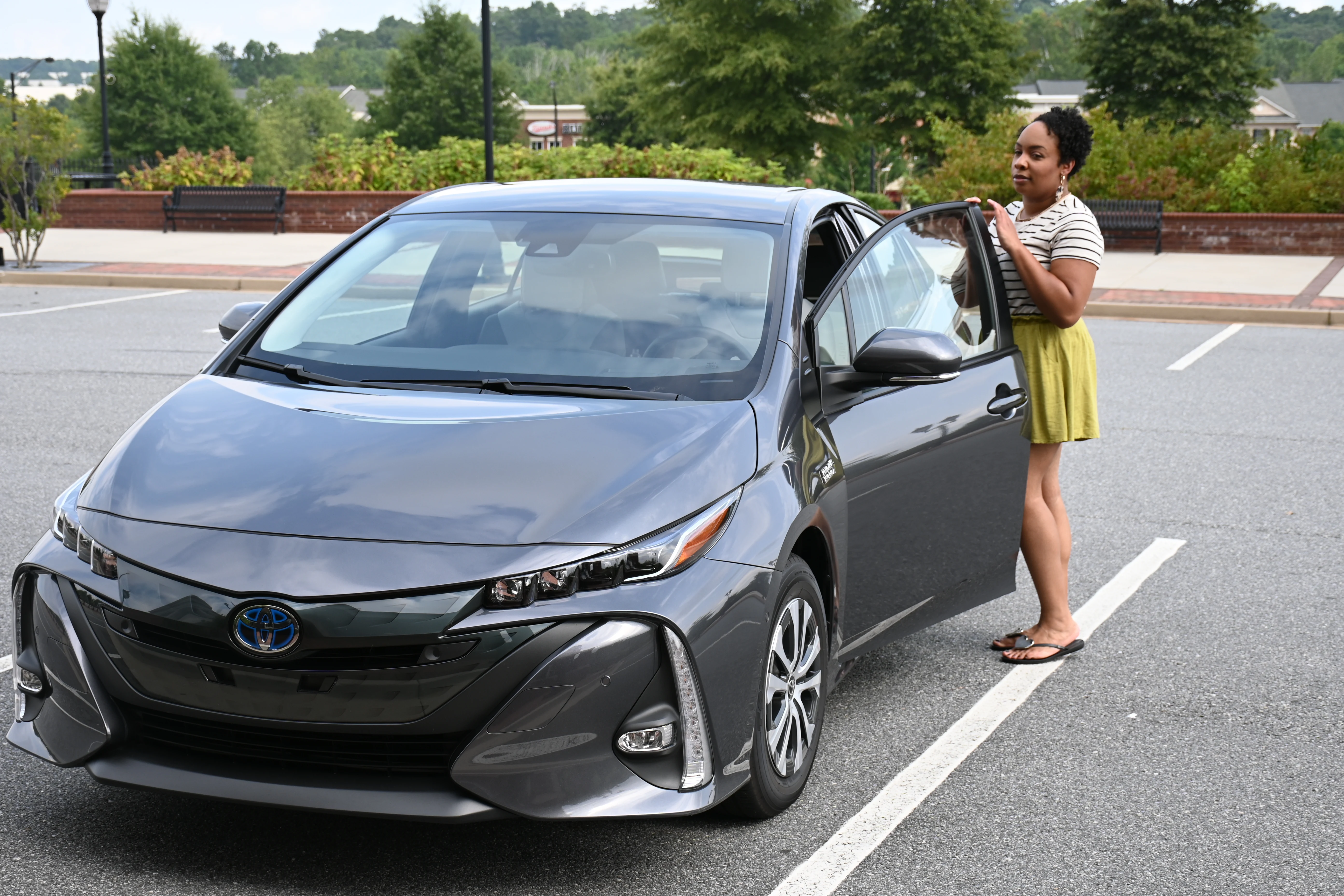 Drive both Electricity and Gasoline in the 2021 Toyota Prius Prime Limited