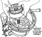 Ford automatic transmission A4LD disassembly