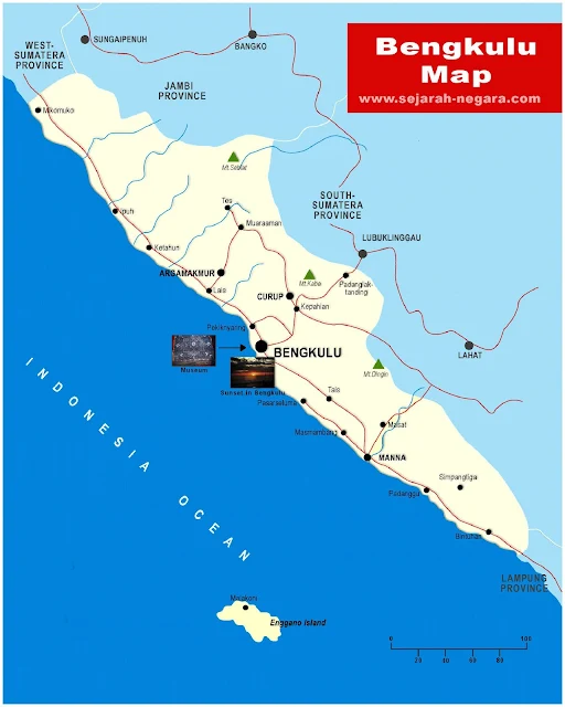 image: Bengkulu Map High Resolution