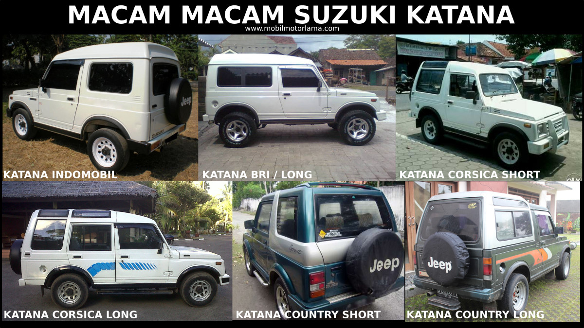 Macam Macam Suzuki Jimny Dan Katana Di Indonesia Mobil Motor Lama