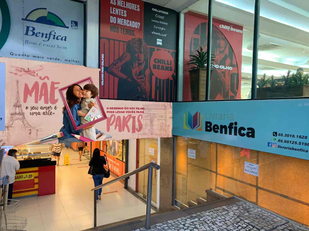 Benfica premia campeão do concurso de Dia das Mães com uma viagem com acompanhante para Paris