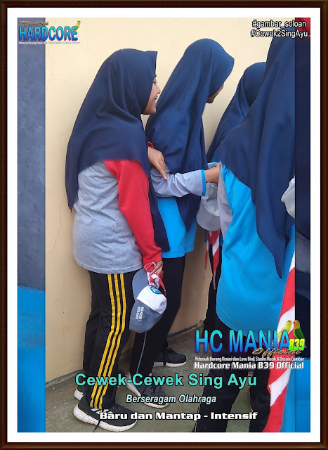 Gambar Siswa-Siswi SMA Negeri 1 Ngrambe Cover Olahraga - Buku Album Gambar Soloan Edisi 6.2