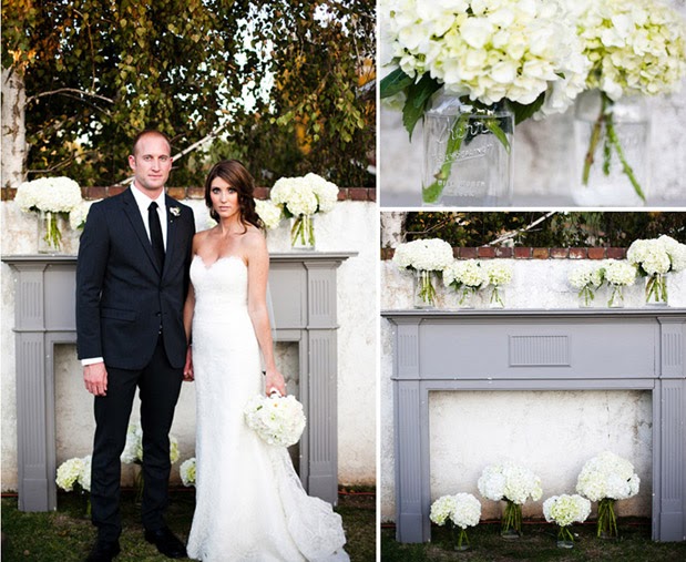 I Love This Wedding Elegant Backyard Wedding