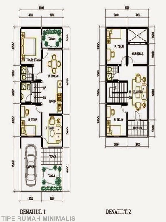 Info Baru 25 Desain  Cat  Kamar  Tidur 2 Warna