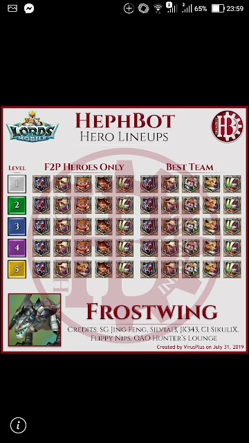 Frostwing Lords Mobile