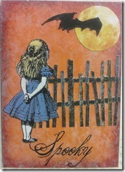 ATC Alice Halloween Spooky