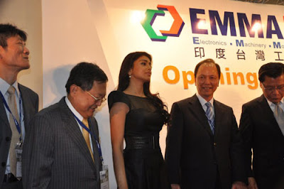 image of Shriya Saran @ EMMA Expo India 2011 Launch in Chennai!!   pictureswallpapers photo