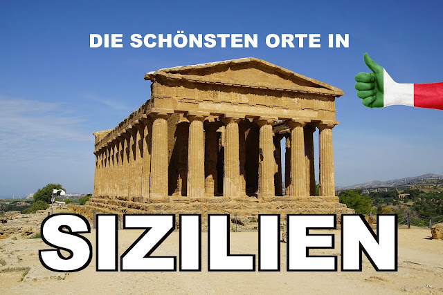 schönsten Orte Sizilien, Italien