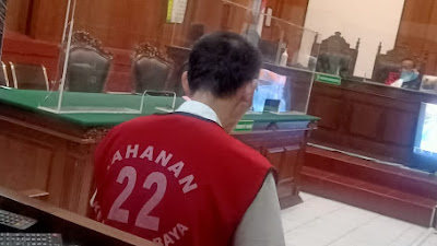 JPU Tuntut 19 Tahun Penjara, Rochmad Bagus Apriyatno Pembunuh Mahasiswa UBAYA