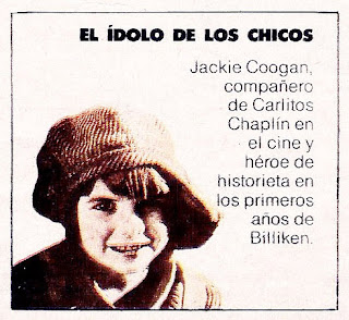 Jackie Coogan El Pibe Revista Billiken
