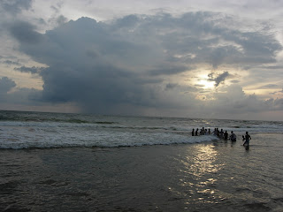 A sea beach in Trivandrum