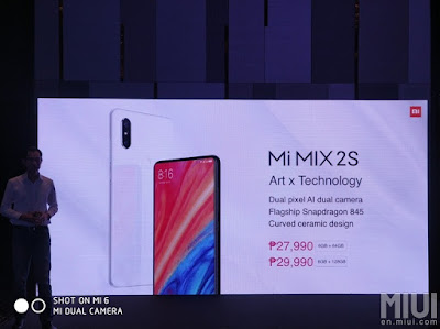 Mi MIX 2S Philippines Launch