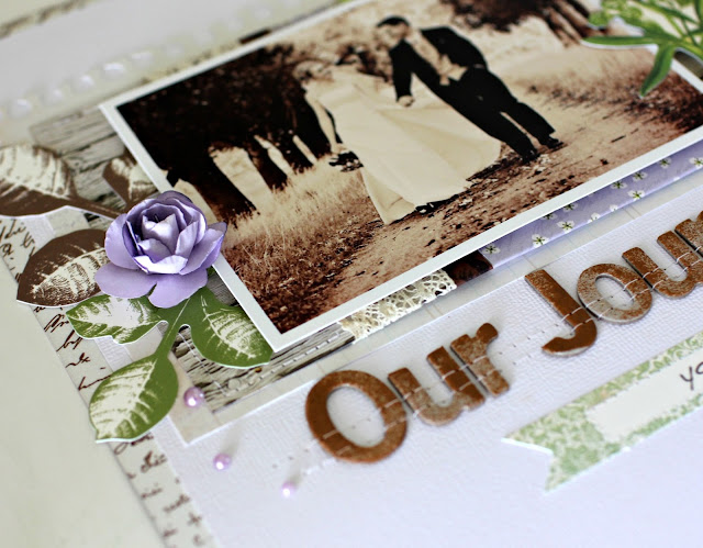 "Our Journey" Layout by Alicia McNamara