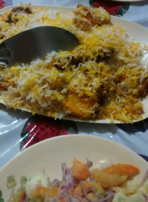 Chicken biryani 