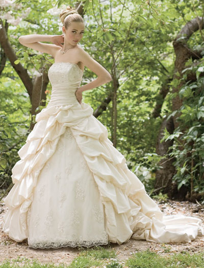 Princess Belle wedding dress