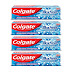 Colgate Max Fresh Blue Gel Anticavity Toothpaste, Peppermint Ice - 600 gm (150 gm - Pack of 4)