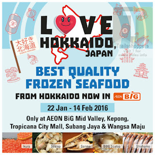 AEON BIG Love Hokaido Japan Frozen Seafood