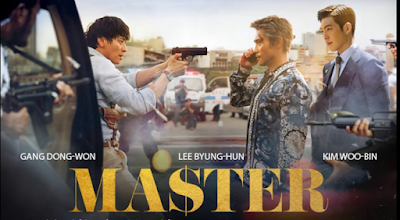 Master, Filem Korea Master, Filem & Drama Korea Bulan Jun 2018, Korean Movie, Filem Korea, Film, Movie, Review By Miss Banu, Blog Miss Banu Story, Poster, Suspen, Polis, Artis Korea, Korean Style, Pelakon Filem Korea Master, Lee Byung Hun, Gang Dong Won, Kim Woo Bin, Uhm Ji Won, Oh Gal Su, Jin Kyung, Master Cast, Filem Lakonan Kim Woo Bin,