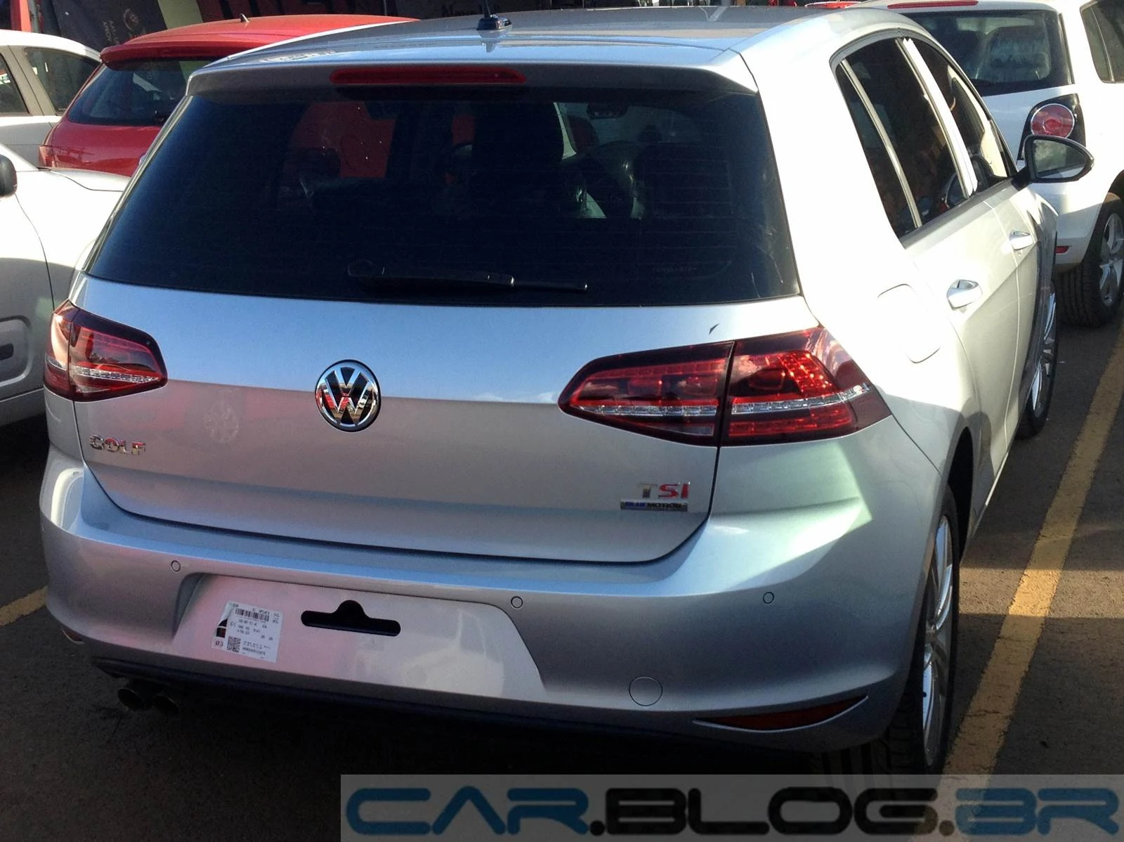 VW Golf TSI Highline 2015 Prata Sargas