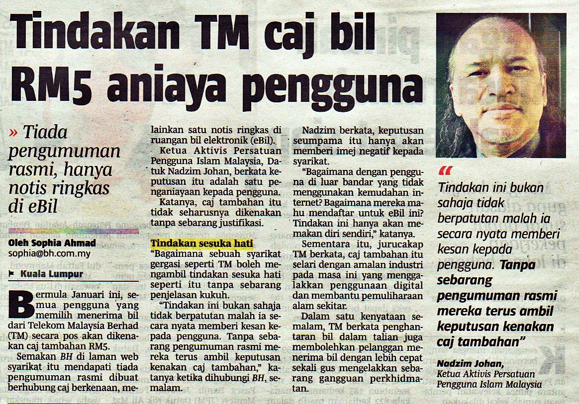 Artikel Surat Khabar Tentang Politik