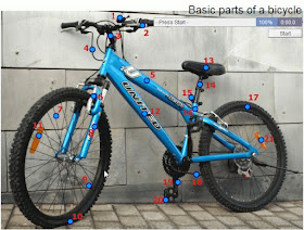 ELT CLIL EFL ESOL Bicycle parts game activity