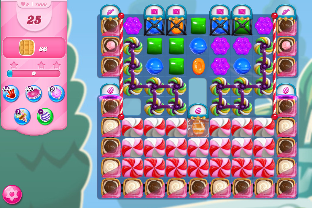 Candy Crush Saga level 7868