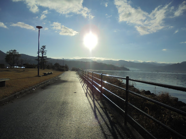 東郷湖羽合の臨海公園