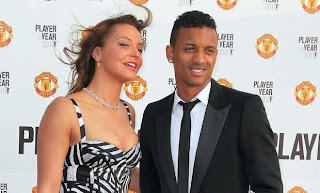 Luis Nani with Girlfriend