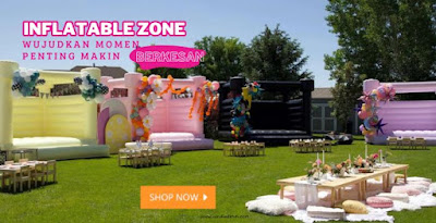 inflatable zone rumah istana balon