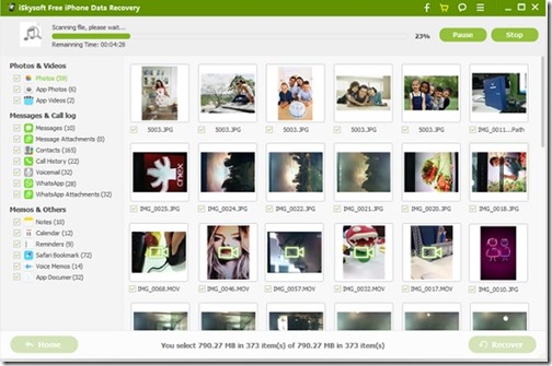 iSkysoft iPhone Data Recovery v2.5.0.72
