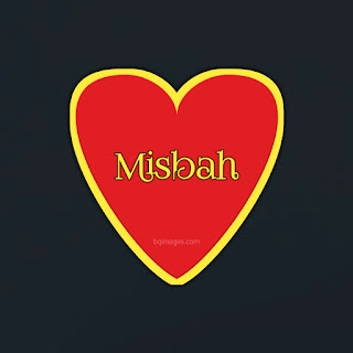 Misbah Name DP Images