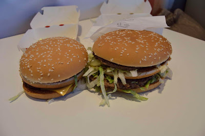 Porównanie wielkości Big Mac i Grand Big Mac