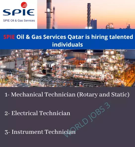 SPIE Oil & Gas Services Qatar is hiring talented individuals