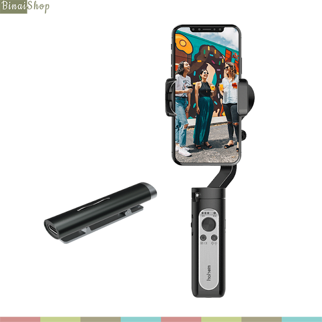 Hohem ISteady X Vlogger Kit - Gimbal Chống Rung Tích Hợp Micro Không Dây Cho Smartphone